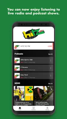 HITZ 92 FM android App screenshot 2